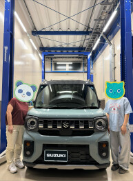 【スペーシアギア　オフブルーメタリック　ガンメタリック2トーンをご納車！！！！】｜さいたま市・川口市・越谷市